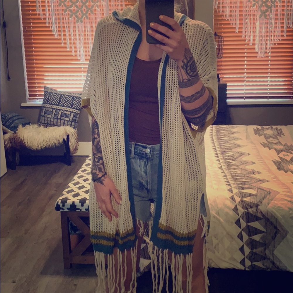 Knit cardigan